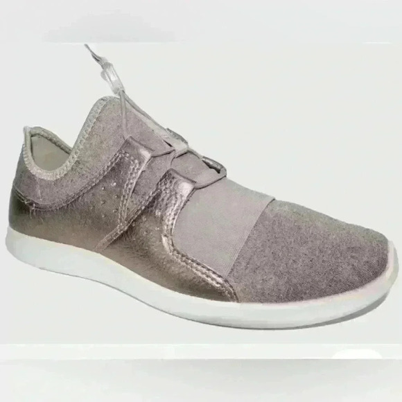 ECCO Women's Sense Toggle Fashion Sneaker Metallic Stone Size 41 (9-9.5) Slip On - Picture 10 of 12
